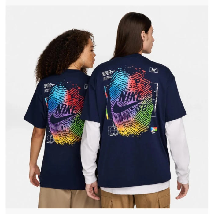 Футболка Nike SB (темно-синя)
