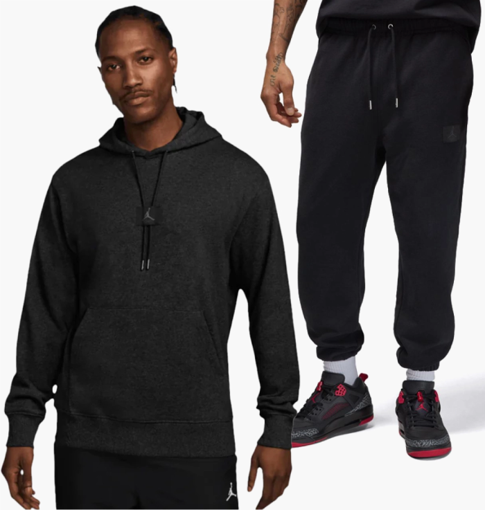 Спортивний костюм Air Jordan M Flt Flc Po Black