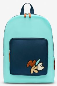 Рюкзак Nike Y NK CLASSIC BKPK - BUBBLE 16L бірюзовий, темно-синій Діт 38x28x13 см