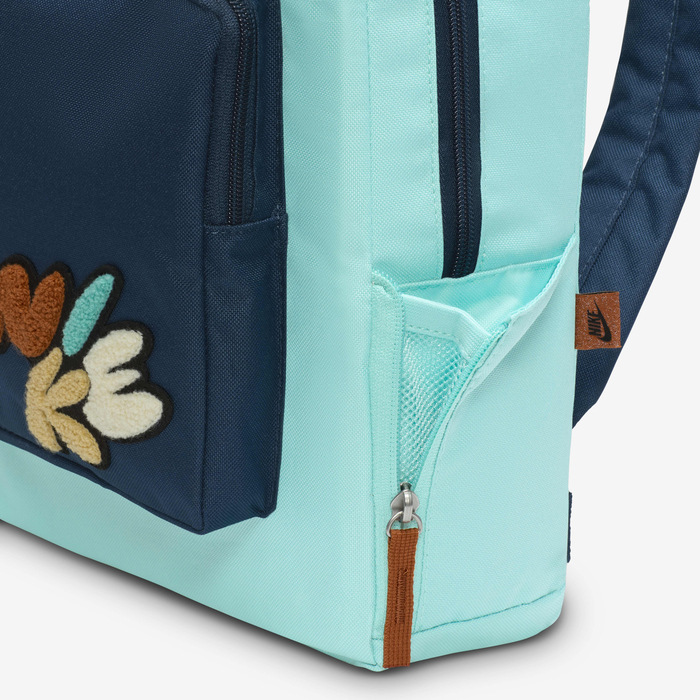 Рюкзак Nike Y NK CLASSIC BKPK - BUBBLE 16L бірюзовий, темно-синій Діт 38x28x13 см