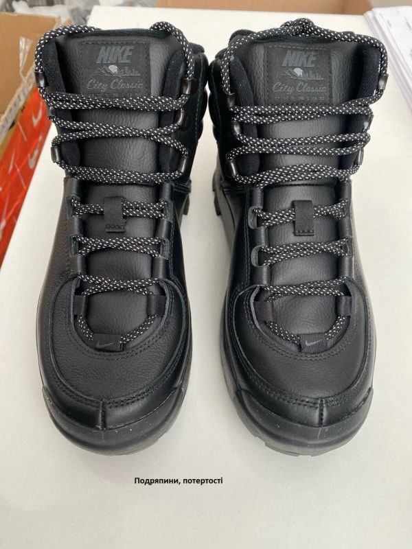 Черевики жіночі Nike City Classic Premium Waterproof Black (Клас А)