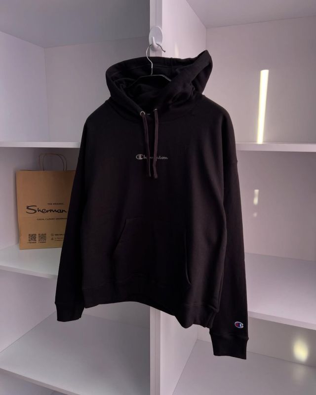 Кофта Champion Powerblend Relaxed women's hoodie black