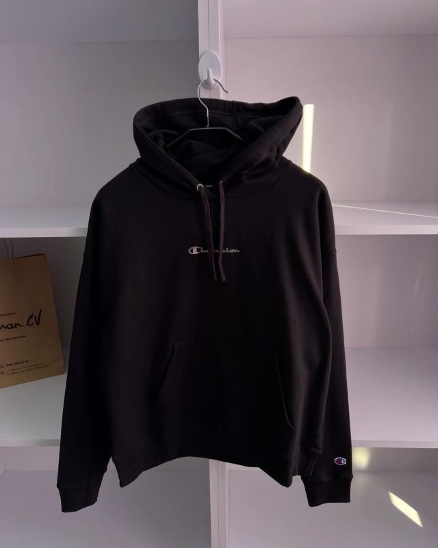 Кофта Champion Powerblend Relaxed women's hoodie black