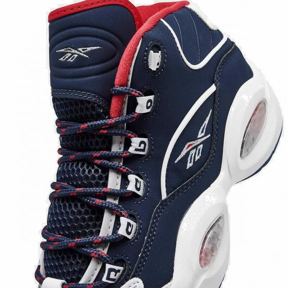 Кросівки Reebok Question low білі сині