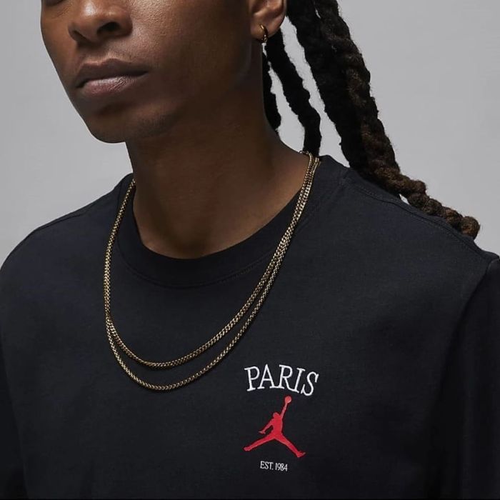 Футболка JORDAN MPARIS CITY LBR SS CREW