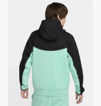 Костюм Nike Tech Fleece (чорно-м`ятний)