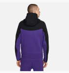 Костюм Nike Tech Fleece (чорно-фіолетовий)