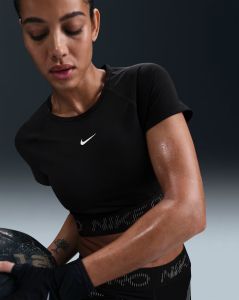 Топ жіночий Nike Np Dri-Fit Ss Crop Top Tt Gx Black