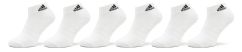 Шкарпетки Adidas C SPW ANK 6P білий, чорний Уні L (43-45)
