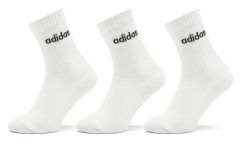Шкарпетки Adidas C LIN CREW 3P білий, чорний Уні L (43-45)