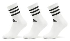 Шкарпетки Adidas 3S C SPW CRW 3P білий, чорний Уні L (43-45)