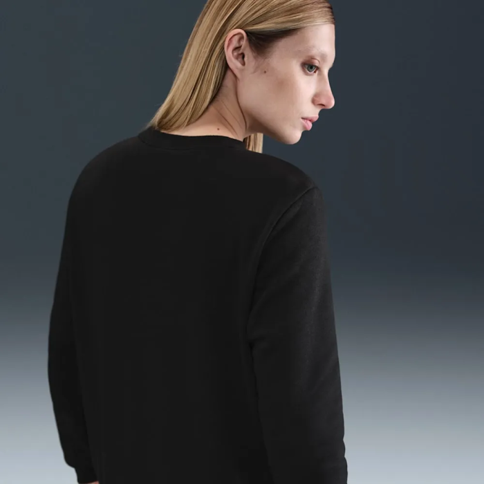 Світшот жіночий Nike Sportswear Club Fleece Graphic Crew Black