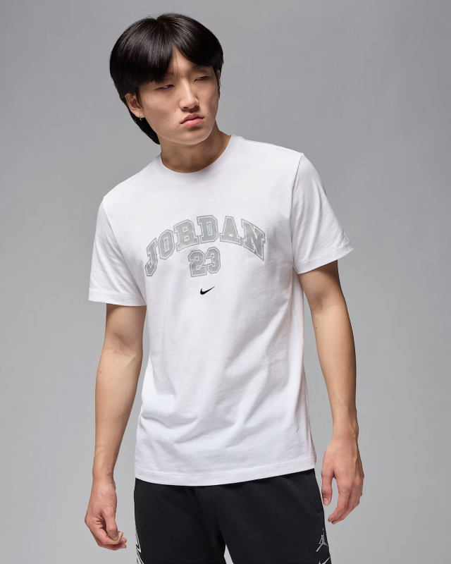 Футболка M J MVP WM SS CREW IB7524-100 JORDAN L Білий