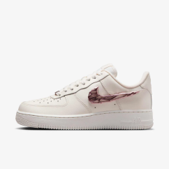 Кросівки Nike Air Force 1 Low 'Liquid Metal Swoosh Metallic Pink'