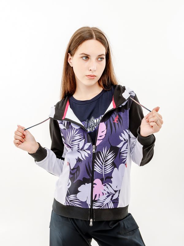 Худі AUSTRALIAN FLOWERS HOODIE ELASTIC FLEECE INSERT JACKET