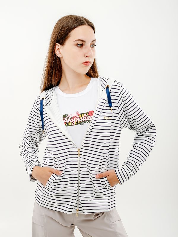 Худі AUSTRALIAN STRIPES HOODIE POLYVISCOSA JACKET