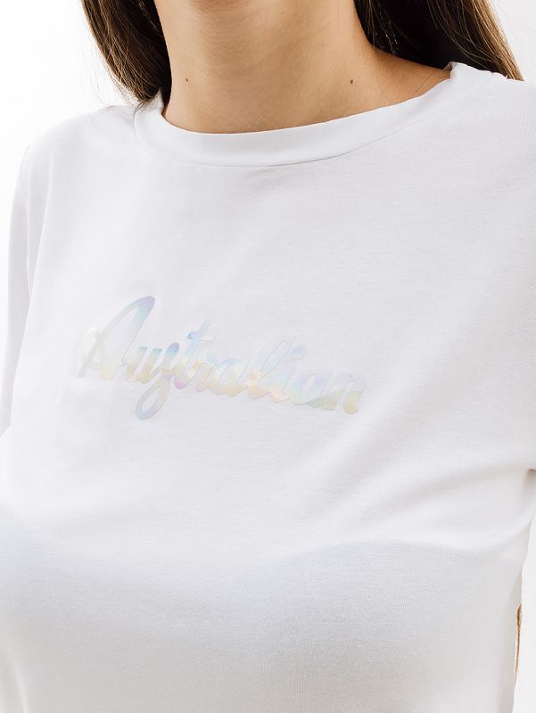 Футболка AUSTRALIAN COTTON TEE HOLOGRAPHIC LOGO