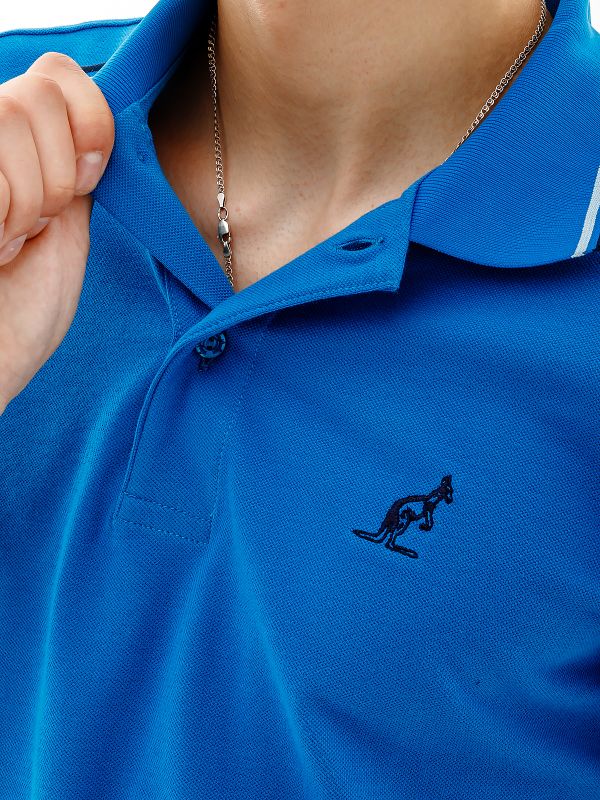 Футболка поло AUSTRALIAN 2-STRIPE PIQUE' POLO S-FIT