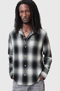 Сорочка AllSaints UNDERFADE grey