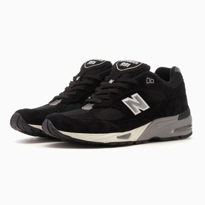 Кросівки NEW BALANCE 991 BLACK SILVER