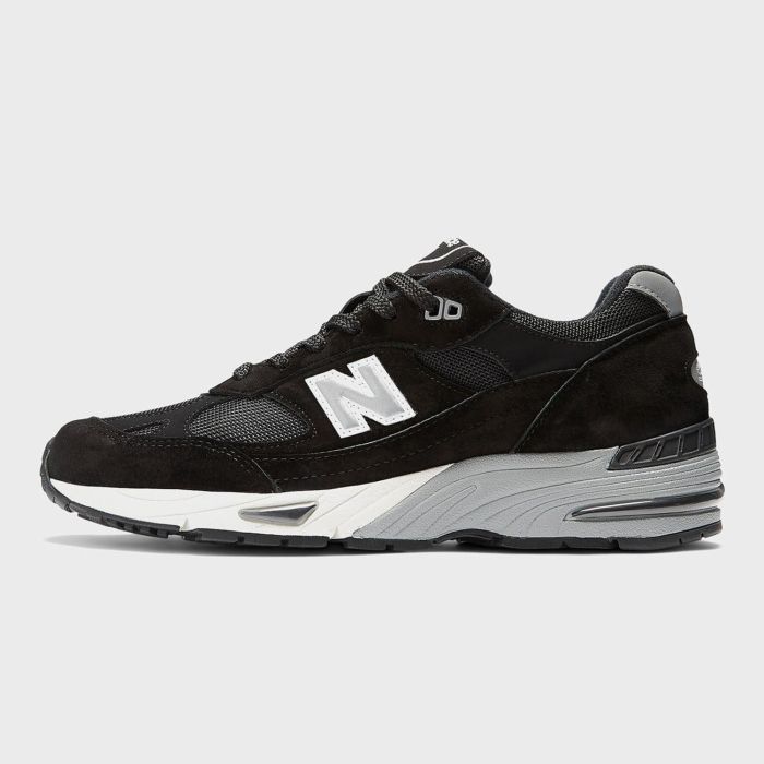 Кросівки NEW BALANCE 991 BLACK SILVER