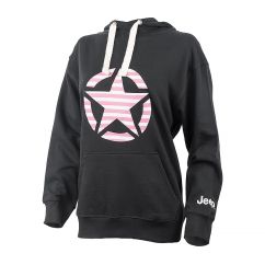 Худі JEEP HOODED OVERSIZE SWEATSHIRT STAR Striped Print