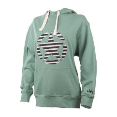 Худі JEEP HOODED OVERSIZE SWEATSHIRT STAR Striped Print