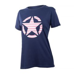 Футболка JEEP T-SHIRT OVERSIZE STAR Striped Print Turn