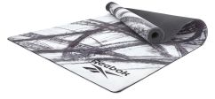 Килимок для йоги Reebok Natural Rubber Yoga Mat білий, сірий, мрамор Уні 183 x 61 x 0.32