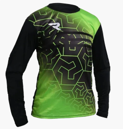 Футболка Redline Black/Green GK Shirt