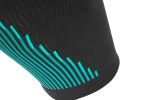 Рукав компресійні до стегна Reebok Knitted Compression Thigh Sleeve чорний Уні S