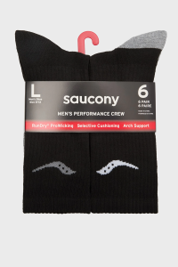 Шкарпетки (комплект) Saucony VENTILATING COMFORT FIT (6pcs)