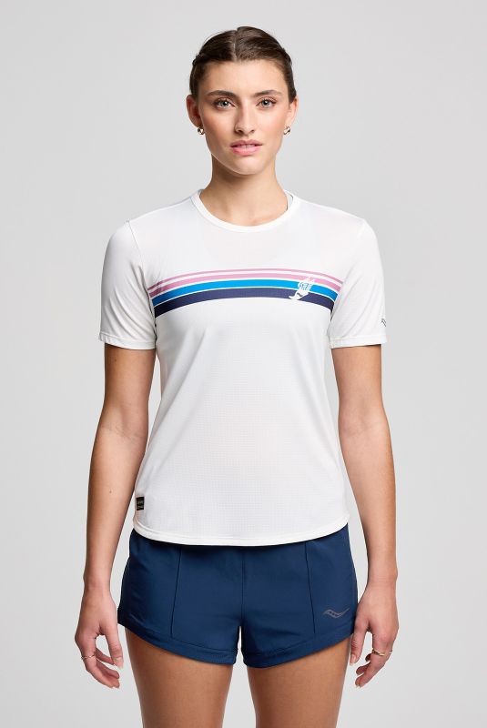 Футболка Saucony STOPWATCH GRAPHIC SHORT SLEEVE