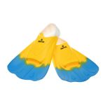 Ласти для тренування в басейні Renvo Criz із закритою п'ятою Жовтий Блакитний 36-38 (SF120-84 36-38)