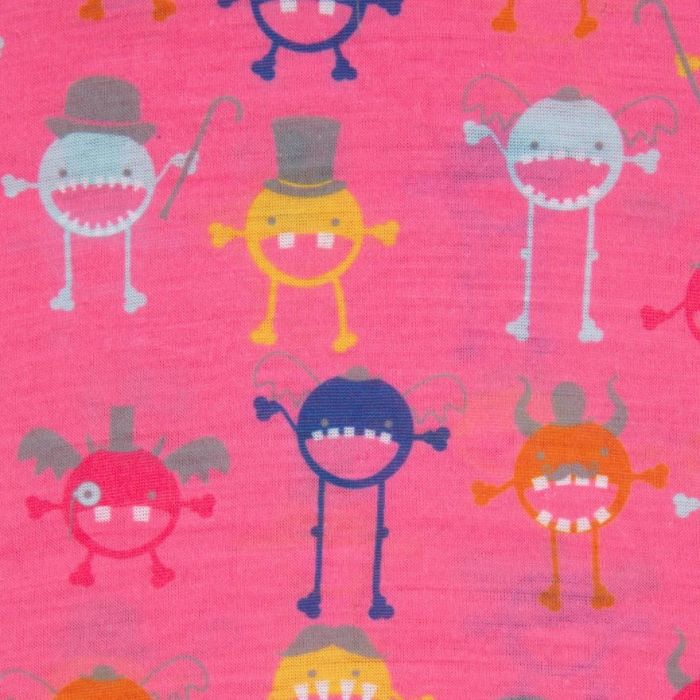 Баф MONSTERBALL - KIDS FACE COVERING UCHSSCTR0001-FLAMINGO MONSTER PRINT Trespass TU Розовий