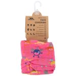Баф MONSTERBALL - KIDS FACE COVERING UCHSSCTR0001-FLAMINGO MONSTER PRINT Trespass TU Розовий