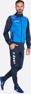 Костюм спортивний Zeus TUTA EASY темно-синій, блакитний Діт XS
